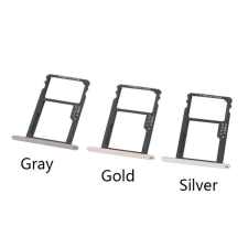  tel-szalk-016841 Huawei Honor 7 szürke SIM kártya tálca mobiltelefon, tablet alkatrész