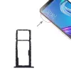  tel-szalk-017351 Asus ZenFone Max M1 ZB555KL fekete SIM & SD kártya tálca