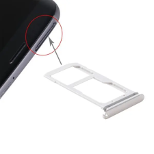  tel-szalk-017536 Samsung Galaxy S7 arany SIM & SD kártya tálca mobiltelefon, tablet alkatrész