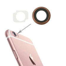  tel-szalk-017561 Apple iPhone 6S Plus hátlapi kamera lencse rózsa arany mobiltelefon, tablet alkatrész