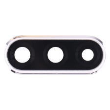  tel-szalk-018473 Huawei Nova 4e hátlapi kamera lencse ezüst kerettel mobiltelefon, tablet alkatrész