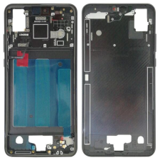  tel-szalk-020969 Huawei P20 fekete előlap lcd keret, burkolati elem mobiltelefon, tablet alkatrész