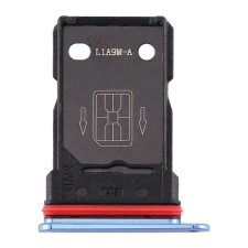  tel-szalk-021209 OnePlus 7T kék SIM kártya tálca mobiltelefon, tablet alkatrész