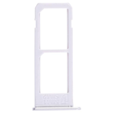 tel-szalk-021348 Samsung Galaxy S6 Edge Plus ezüst SIM kártya tálca mobiltelefon, tablet alkatrész