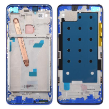 tel-szalk-022627 Xiaomi Redmi K30 kék előlap lcd keret, burkolati elem mobiltelefon, tablet alkatrész