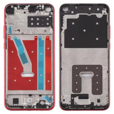  tel-szalk-022671 Huawei P40 Lite E piros középső keret mobiltelefon, tablet alkatrész