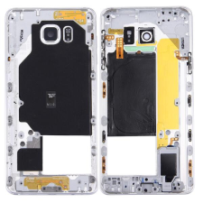  tel-szalk-022826 Samsung Galaxy Note 5 / N920 fehér középső keret mobiltelefon, tablet alkatrész