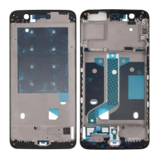  tel-szalk-022851 OnePlus 5 fekete középső keret mobiltelefon, tablet alkatrész