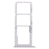  tel-szalk-023008 Huawei Enjoy 10e / Honor Play 9A ezüst SIM & SD kártya tálca