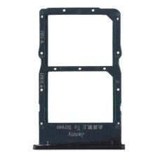tel-szalk-023154 Huawei Nova 6 SE fekete SIM kártya tálca mobiltelefon, tablet alkatrész