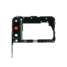  tel-szalk-023317 Huawei P40 Lite E hátlapi kamera lencse fekete kerettel mobiltelefon, tablet alkatrész