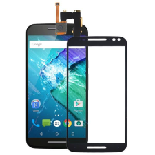  tel-szalk-023432 Motorola Moto X fekete Érintőpanel -kijelző nélkül -digitizer mobiltelefon, tablet alkatrész