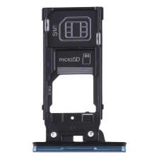 tel-szalk-023787 Sony Xperia XZ2 zöld SIM & SD kártya tálca mobiltelefon, tablet alkatrész