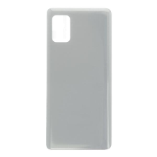 tel-szalk-024537 Samsung Galaxy A51 fehér hátlap ragasztóval mobiltelefon, tablet alkatrész