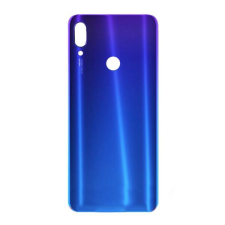  tel-szalk-150444 Xiaomi Redmi Note 7 kék hátlap ragasztóval mobiltelefon, tablet alkatrész