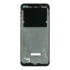 tel-szalk-150600 Samsung Galaxy A11 fekete előlap lcd keret, burkolati elem mobiltelefon, tablet alkatrész