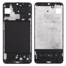  tel-szalk-151181 Samsung Galaxy A70s fekete előlap lcd keret, burkolati elem mobiltelefon, tablet alkatrész