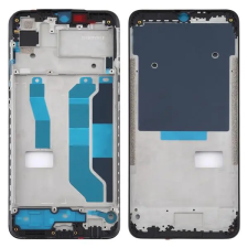  tel-szalk-151185 Realme 3 Pro fekete előlap lcd keret, burkolati elem mobiltelefon, tablet alkatrész