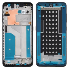 tel-szalk-151386 Nokia 6.2 / 7.2 fekete középső keret mobiltelefon, tablet alkatrész