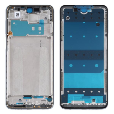 tel-szalk-151408 Xiaomi Redmi Note 9S ezüst középső keret mobiltelefon, tablet alkatrész