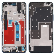  tel-szalk-151418 Huawei Honor X10 kék középső keret mobiltelefon, tablet alkatrész