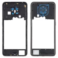  tel-szalk-151436 Nokia 5.3 fekete középső keret mobiltelefon, tablet alkatrész