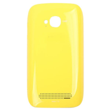  tel-szalk-151564 Gyári akkufedél hátlap - burkolati elem Nokia 710, sárga mobiltelefon, tablet alkatrész
