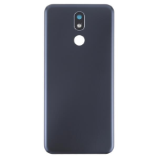 tel-szalk-151949 Akkufedél hátlap - burkolati elem LG K40, fekete mobiltelefon, tablet alkatrész
