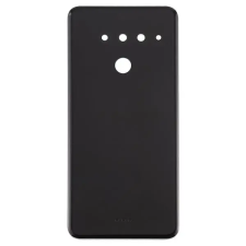  tel-szalk-152008 Akkufedél hátlap - burkolati elem LG V50 ThinQ, fekete mobiltelefon, tablet alkatrész