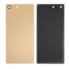  tel-szalk-152458 Akkufedél hátlap - burkolati elem Sony Xperia M5, arany mobiltelefon, tablet alkatrész