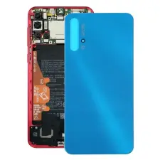  tel-szalk-153211 Akkufedél hátlap - burkolati elem Huawei Nova 5 Pro, kék mobiltelefon, tablet alkatrész