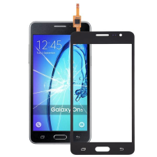  tel-szalk-154381 Samsung Galaxy On5 G550 fekete Érintőpanel -kijelző nélkül -digitizer mobiltelefon, tablet alkatrész