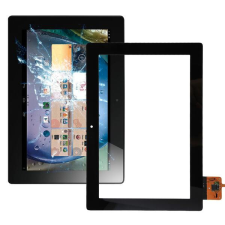  tel-szalk-154393 Lenovo Ideatab S6000 mcF-101-0887-v2 fekete Érintőpanel -kijelző nélkül -digitizer mobiltelefon, tablet alkatrész