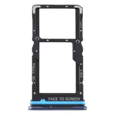  tel-szalk-1921673 Xiaomi Mi 10T Lite kék SIM & SD kártya tálca mobiltelefon, tablet alkatrész