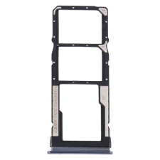 tel-szalk-1926106 Xiaomi Redmi Note 9 fekete SIM & SD kártya tálca mobiltelefon, tablet alkatrész