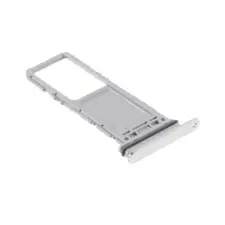  tel-szalk-1926667 Samsung Galaxy Note10 ezüst SIM kártya tálca mobiltelefon, tablet alkatrész