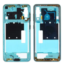  tel-szalk-1927518 Samsung Galaxy A60 zöld középső keret mobiltelefon, tablet alkatrész