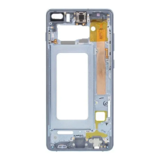  tel-szalk-1927525 Samsung Galaxy S10 Plus G975F zöld középső keret mobiltelefon, tablet alkatrész