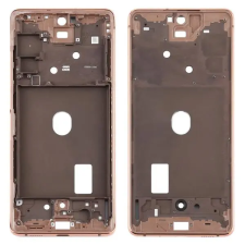  tel-szalk-1927652 Samsung Galaxy S20 FE arany középső keret mobiltelefon, tablet alkatrész