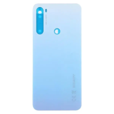  tel-szalk-1928517 Xiaomi Redmi Note 8T ezüst (fehér) akkufedél, hátlap ragasztóval mobiltelefon, tablet alkatrész