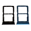  tel-szalk-1928628 Huawei P Smart S fekete SIM kártya tálca (2 SIM kártyás telefonokhoz)