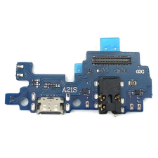  tel-szalk-19296702 Samsung Galaxy A21s töltőcsatlakozó port panel mobiltelefon, tablet alkatrész