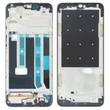  tel-szalk-192967181 Oppo A15 / A15s fekete középső keret mobiltelefon, tablet alkatrész