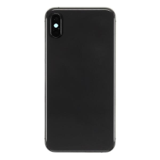  tel-szalk-192968323 Apple iPhone XS fekete Középső keret, hátlap mobiltelefon, tablet alkatrész