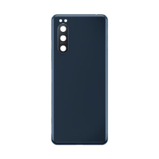  tel-szalk-192968553 Sony Xperia 5 II kék akkufedél, hátlap, kamera lencse mobiltelefon, tablet alkatrész