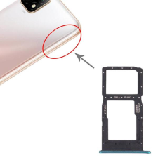 tel-szalk-19296903 Huawei Enjoy 20 zöld SIM & SD kártya tálca mobiltelefon, tablet alkatrész