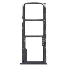  tel-szalk-19296909 Huawei Y7 Pro 2018 kék SIM & SD kártya tálca mobiltelefon, tablet alkatrész