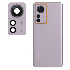  tel-szalk-19296915046 Xiaomi 12 Pro hátlapi kamera lencse Lila kerettel mobiltelefon, tablet alkatrész
