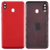  tel-szalk-19296915070 Samsung Galaxy M20 / SM-M205 hátlapi ház lemez kamera lencse Piros