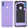  tel-szalk-19296915076 Samsung Galaxy M11 / SM-M115 hátlapi ház lemez kamera lencse Lila